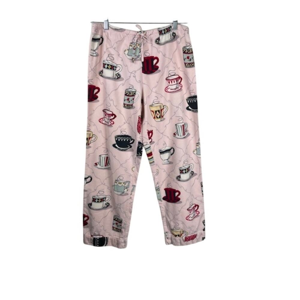 Nick & Nora-Women's Pajama Pants Whimsical teacup print